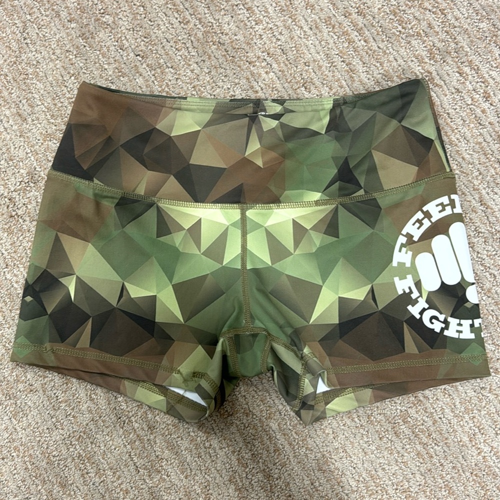 Feed Me Fight Me Workout Shorts